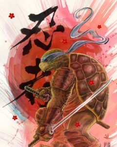 David Mack Instagram - An honor to create my cover for #TMNT! Available during #NewYorkComicCon ONLINE Thursday Oct 12 from @SMZcomics here: https://www.whatnot.com/live/8fe31496-777f-4343-a700-0b0f24468648?app=ios&sender_id=334583&sharing_channel=copyLink Art & Prints of my work @kirbysComicArt here: https://kirbyscomicartshop.com/collections/david-mack LINK in BIO My #NYCC table is H-15. Will have the #4 #SIKTC Mack Pack. @kevineastmantmnt @whatnotcomics @aka_mr.bolo #TeenageMutantNinjaTurtles Thanks for the AMAZING orders on THE MARVEL ART OF DAVID MACK book! Can still order it at LINK in my BIO @clover_press Find prints & originals of my work at @KirbysComicArt My creation of MARVEL Studios #ECHO JANUARY on Disney+ Thanks all of you who have supported my books & work over the years! Can you believe it's 25 years since I first created ECHO on my first work at MARVEL as WRITER for #Daredevil? And 30 years since my first KABUKI story! (Which is what got me the offer to start writing Daredevil at Marvel. All my KABUKI books at @DarkHorseComics. Including our creator-owned series called COVER with @brianmbendis , inspired by my overseas work for the US State Dept. Updates on KABUKI soon!