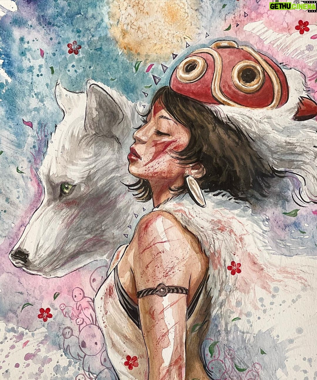 David Mack Instagram - Thanks for the LOVE at the signings! You can find me in the PORTLAND area signing this Wed 4-6 at @TFAW by @darkhorsecomics building! My new cover of @StanSakai's #UsagoYojimo out Wednesday! And because you ASKED for it! New #PrincessMononoke PRINTS from @kirbyscomicart here: https://kirbyscomicartshop.com/collections/david-mack?page=1&fbclid=IwAR3pYNaZp7jIltVHJP8ar9F4RUqohBQXtgJUphdMu2AooaPr_TtrB2IH9T8 The original art sold, but please order the limited edition prints while they are available! Modeled by @comicKairi! LINK in my BIO The first of my line of prints of this series! See you at: @NY_Comic_Con in Oct. #Sanfrancisco Expo in Nov. Japan in Dec: @TokyoComicCon & @braveandboldart #Hawaii in January! A pic from last night With @Oeming @BRIANMBENDIS & London Bendis. See you at my @TFAW #portland signing Wednesday 4-6pm @DarkHorseComics I will have my ORIGINAL ART available! & my NEIL GAIMAN #Sandman PRINTS! From @Catmihos