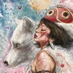 David Mack Instagram - Thanks for the LOVE at the signings! You can find me in the PORTLAND area signing this Wed 4-6 at @TFAW by @darkhorsecomics building! My new cover of @StanSakai's #UsagoYojimo out Wednesday! And because you ASKED for it! New #PrincessMononoke PRINTS from @kirbyscomicart here: https://kirbyscomicartshop.com/collections/david-mack?page=1&fbclid=IwAR3pYNaZp7jIltVHJP8ar9F4RUqohBQXtgJUphdMu2AooaPr_TtrB2IH9T8 The original art sold, but please order the limited edition prints while they are available! Modeled by @comicKairi! LINK in my BIO The first of my line of prints of this series! See you at: @NY_Comic_Con in Oct. #Sanfrancisco Expo in Nov. Japan in Dec: @TokyoComicCon & @braveandboldart #Hawaii in January! A pic from last night With @Oeming @BRIANMBENDIS & London Bendis. See you at my @TFAW #portland signing Wednesday 4-6pm @DarkHorseComics I will have my ORIGINAL ART available! & my NEIL GAIMAN #Sandman PRINTS! From @Catmihos