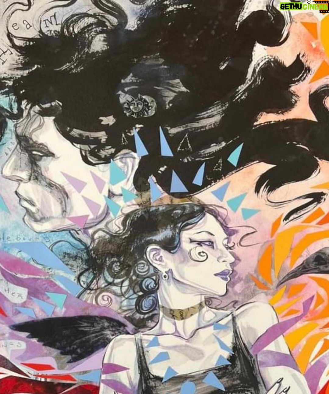 David Mack Instagram - Thanks for the LOVE at the signings! You can find me in the PORTLAND area signing this Wed 4-6 at @TFAW by @darkhorsecomics building! My new cover of @StanSakai's #UsagoYojimo out Wednesday! And because you ASKED for it! New #PrincessMononoke PRINTS from @kirbyscomicart here: https://kirbyscomicartshop.com/collections/david-mack?page=1&fbclid=IwAR3pYNaZp7jIltVHJP8ar9F4RUqohBQXtgJUphdMu2AooaPr_TtrB2IH9T8 The original art sold, but please order the limited edition prints while they are available! Modeled by @comicKairi! LINK in my BIO The first of my line of prints of this series! See you at: @NY_Comic_Con in Oct. #Sanfrancisco Expo in Nov. Japan in Dec: @TokyoComicCon & @braveandboldart #Hawaii in January! A pic from last night With @Oeming @BRIANMBENDIS & London Bendis. See you at my @TFAW #portland signing Wednesday 4-6pm @DarkHorseComics I will have my ORIGINAL ART available! & my NEIL GAIMAN #Sandman PRINTS! From @Catmihos