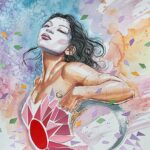 David Mack Instagram - #PrincessMononoke I'll be signing at 2 #Japan events in December! @TokyoComicCon & @braveandboldart See you at @RoseCityCC this week! With @BrianmBendis & @oeming Thanks to @ComicKairi as #Mononoke model~ @NY_Comic_Coni n Oct. #Sanfrancisco Expo in Nov. #Hawaii in January! Thanks for the AMAZING orders on THE MARVEL ART OF DAVID MACK book! Can still order it at LINK in my BIO @clover_press Find prints & originals of my work at @KirbysComicArt & if you want CGC signings of my work but can't make it to a convention, @cgcsignatureseries is offering my Signature & REMARQUES on books now through Sept 29. @cgccomics My creation of MARVEL Studios #ECHO JANUARY on Disney+ Thanks all of you who have supported my books & work over the years! Can you believe it's 25 years since I first created ECHO on my first work at MARVEL as WRITER for #Daredevil? And 30 years since my first KABUKI story! (Which is what got me the offer to start writing Daredevil at Marvel. All my KABUKI books at @DarkHorseComics. Including our creator-owned series called COVER with @brianmbendis , inspired by my overseas work for the US State Dept. Updates on KABUKI soon!