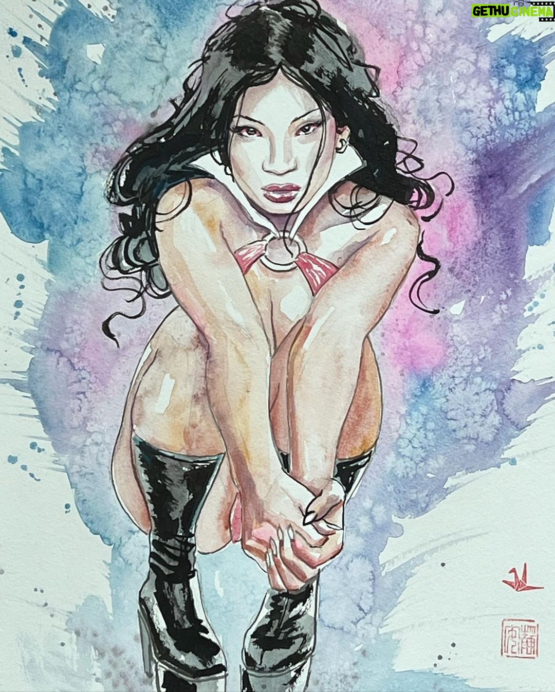 David Mack Instagram - Thanks for the incredible time at @baltimorecomics! See you at @RoseCityCC this month! @NY_Comic_Coni n Oct. #Sanfrancisco Expo in Nov. Japan in Dec: @TokyoComicCon & @braveandboldart #Hawaii in January! Thanks for the AMAZING orders on THE MARVEL ART OF DAVID MACK book! Can still order it at LINK in my BIO @clover_press Find prints & originals of my work at @KirbysComicArt & if you want CGC signings of my work but can't make it to a convention, @cgcsignatureseries is offering my Signature & REMARQUES on books now through Sept 29. @cgccomics My creation of MARVEL Studios #ECHO JANUARY on Disney+ Thanks all of you who have supported my books & work over the years! Can you believe it's 25 years since I first created ECHO on my first work at MARVEL as WRITER for #Daredevil? And 30 years since my first KABUKI story! (Which is what got me the offer to start writing Daredevil at Marvel. All my KABUKI books at @DarkHorseComics. Including our creator-owned series called COVER with @brianmbendis , inspired by my overseas work for the US State Dept. Updates on KABUKI soon!