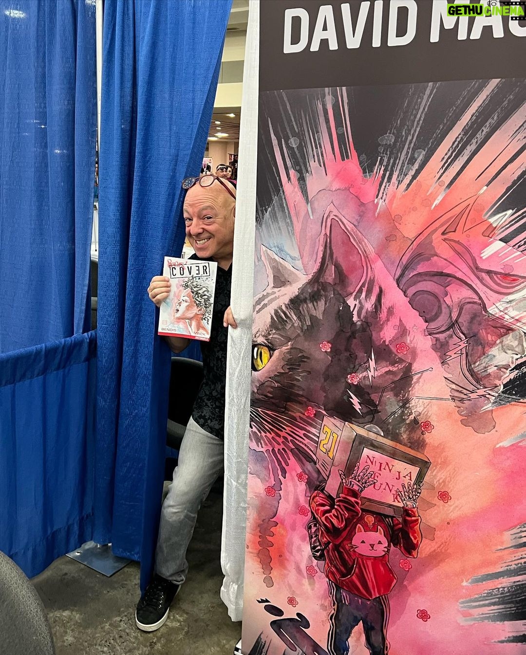 David Mack Instagram - Thanks for the incredible time at @baltimorecomics! See you at @RoseCityCC this month! @NY_Comic_Coni n Oct. #Sanfrancisco Expo in Nov. Japan in Dec: @TokyoComicCon & @braveandboldart #Hawaii in January! Thanks for the AMAZING orders on THE MARVEL ART OF DAVID MACK book! Can still order it at LINK in my BIO @clover_press Find prints & originals of my work at @KirbysComicArt & if you want CGC signings of my work but can't make it to a convention, @cgcsignatureseries is offering my Signature & REMARQUES on books now through Sept 29. @cgccomics My creation of MARVEL Studios #ECHO JANUARY on Disney+ Thanks all of you who have supported my books & work over the years! Can you believe it's 25 years since I first created ECHO on my first work at MARVEL as WRITER for #Daredevil? And 30 years since my first KABUKI story! (Which is what got me the offer to start writing Daredevil at Marvel. All my KABUKI books at @DarkHorseComics. Including our creator-owned series called COVER with @brianmbendis , inspired by my overseas work for the US State Dept. Updates on KABUKI soon!
