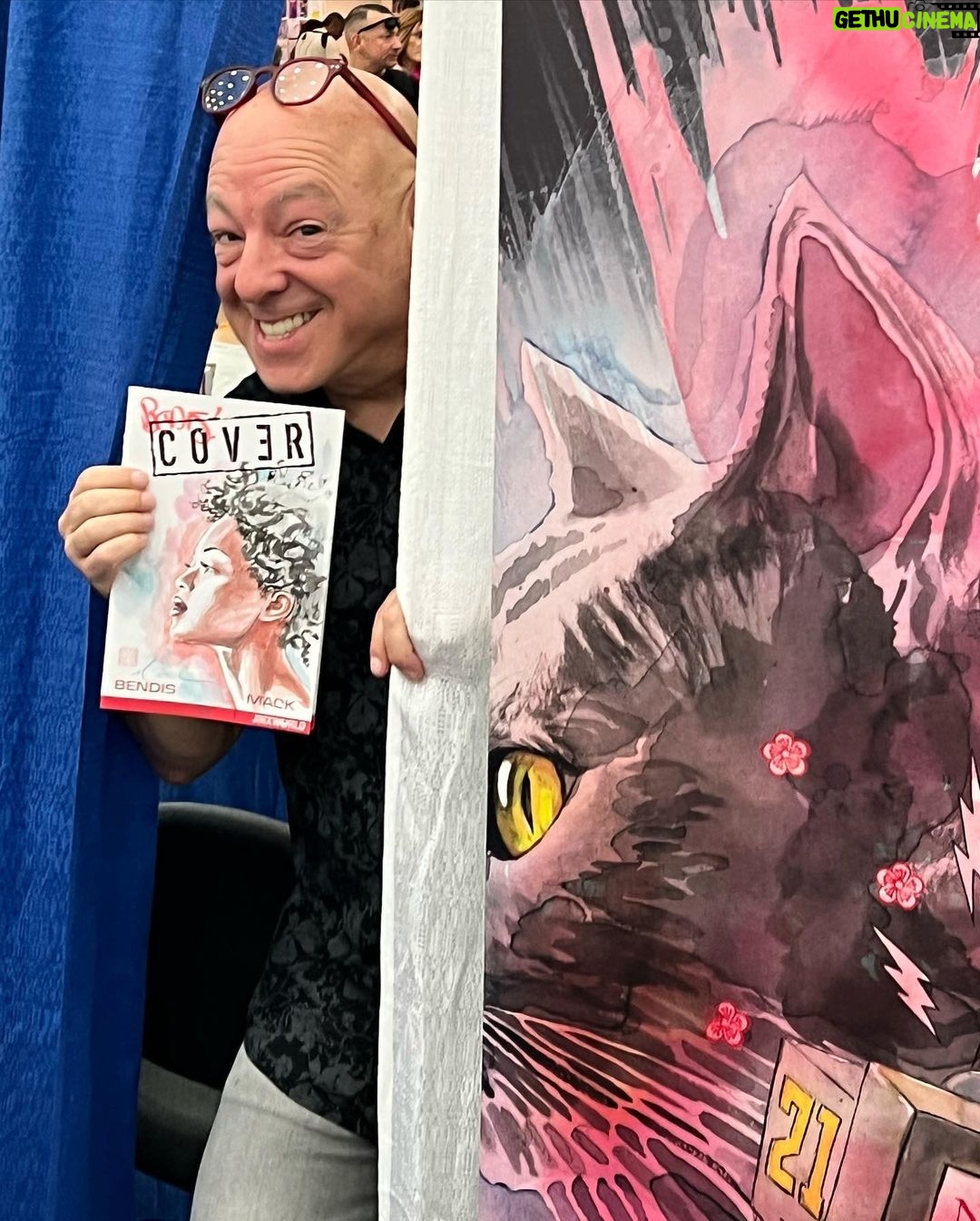 David Mack Instagram - Thanks for the incredible time at @baltimorecomics! See you at @RoseCityCC this month! @NY_Comic_Coni n Oct. #Sanfrancisco Expo in Nov. Japan in Dec: @TokyoComicCon & @braveandboldart #Hawaii in January! Thanks for the AMAZING orders on THE MARVEL ART OF DAVID MACK book! Can still order it at LINK in my BIO @clover_press Find prints & originals of my work at @KirbysComicArt & if you want CGC signings of my work but can't make it to a convention, @cgcsignatureseries is offering my Signature & REMARQUES on books now through Sept 29. @cgccomics My creation of MARVEL Studios #ECHO JANUARY on Disney+ Thanks all of you who have supported my books & work over the years! Can you believe it's 25 years since I first created ECHO on my first work at MARVEL as WRITER for #Daredevil? And 30 years since my first KABUKI story! (Which is what got me the offer to start writing Daredevil at Marvel. All my KABUKI books at @DarkHorseComics. Including our creator-owned series called COVER with @brianmbendis , inspired by my overseas work for the US State Dept. Updates on KABUKI soon!