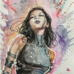 David Mack Instagram - Thanks for the incredible time at @baltimorecomics! See you at @RoseCityCC this month! @NY_Comic_Coni n Oct. #Sanfrancisco Expo in Nov. Japan in Dec: @TokyoComicCon & @braveandboldart #Hawaii in January! Thanks for the AMAZING orders on THE MARVEL ART OF DAVID MACK book! Can still order it at LINK in my BIO @clover_press Find prints & originals of my work at @KirbysComicArt & if you want CGC signings of my work but can't make it to a convention, @cgcsignatureseries is offering my Signature & REMARQUES on books now through Sept 29. @cgccomics My creation of MARVEL Studios #ECHO JANUARY on Disney+ Thanks all of you who have supported my books & work over the years! Can you believe it's 25 years since I first created ECHO on my first work at MARVEL as WRITER for #Daredevil? And 30 years since my first KABUKI story! (Which is what got me the offer to start writing Daredevil at Marvel. All my KABUKI books at @DarkHorseComics. Including our creator-owned series called COVER with @brianmbendis , inspired by my overseas work for the US State Dept. Updates on KABUKI soon!
