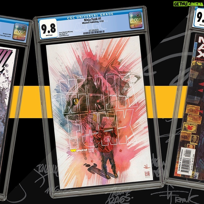 David Mack Instagram - You still have time to send books in for the @davidmackkabuki @cgcsignatureseries signing! If you want to get a signature or Remarque on your comics, you’ll need to have them in by Friday, September 29. Having trouble deciding what to submit? Swipe through and check out his art for some inspiration! Grab more info with the link in our bio! ✍️ #CGC #CGCComics #ComicBooks #Comics #SignatureSeries #Grading #CGCGrading #IGComicFamily #ComicCollecting #Graded #WhitePages #Mint #Marvel #SignatureSeries #DCComics