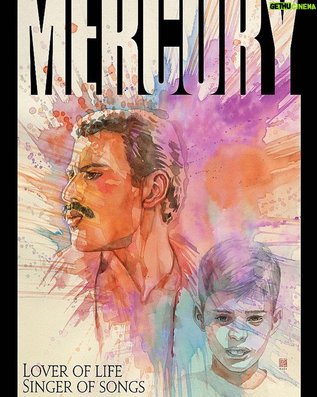 David Mack Instagram - It's #FreddieMercury #Birthday! My prints of #Mercury at @gallerynucleus here: https://www.gallerynucleus.com/artists/david_mack?category=prints & you can order my cover to the new #Freddie #GraphicNovel. @z2comics Thanks for the incredible love at @dragoncon ATLANTA! A record-breaking show! I will be SIGNING at: @baltimorecomiccon ! THIS WEEK! @RoseCityCC! PORTLAND @nycomiccon NEW YORK #SanFrancisco Expo! SF BAY AREA @collectors_paradise @braveandboldart TOKYO JAPAN @TokyoComicCon #Japan! Thanks for the incredible orders on THE MARVEL ART OF DAVID MACK book! Can still order it at LINK in my BIO @clover_press Find prints & originals of my work at @KirbysComicArt & if you want CGC signings of my work but can't make it to a convention, @cgcsignatureseries is offering my Signature & REMARQUES on books now through Sept 29. @cgccomics My creation of MARVEL Studios #ECHO JANUARY on Disney+ Thanks all of you who have supported my books & work over the years! Can you believe it's 25 years since I first created ECHO on my first work at MARVEL as WRITER for #Daredevil? And 30 years since my first KABUKI story! (Which is what got me the offer to start writing Daredevil at Marvel. All my KABUKI books at @DarkHorseComics. Including our creator-owned series called COVER with @brianmbendis , inspired by my overseas work for the US State Dept. Updates on KABUKI soon!