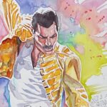 David Mack Instagram - It's #FreddieMercury #Birthday! My prints of #Mercury at @gallerynucleus here: https://www.gallerynucleus.com/artists/david_mack?category=prints & you can order my cover to the new #Freddie #GraphicNovel. @z2comics Thanks for the incredible love at @dragoncon ATLANTA! A record-breaking show! I will be SIGNING at: @baltimorecomiccon ! THIS WEEK! @RoseCityCC! PORTLAND @nycomiccon NEW YORK #SanFrancisco Expo! SF BAY AREA @collectors_paradise @braveandboldart TOKYO JAPAN @TokyoComicCon #Japan! Thanks for the incredible orders on THE MARVEL ART OF DAVID MACK book! Can still order it at LINK in my BIO @clover_press Find prints & originals of my work at @KirbysComicArt & if you want CGC signings of my work but can't make it to a convention, @cgcsignatureseries is offering my Signature & REMARQUES on books now through Sept 29. @cgccomics My creation of MARVEL Studios #ECHO JANUARY on Disney+ Thanks all of you who have supported my books & work over the years! Can you believe it's 25 years since I first created ECHO on my first work at MARVEL as WRITER for #Daredevil? And 30 years since my first KABUKI story! (Which is what got me the offer to start writing Daredevil at Marvel. All my KABUKI books at @DarkHorseComics. Including our creator-owned series called COVER with @brianmbendis , inspired by my overseas work for the US State Dept. Updates on KABUKI soon!