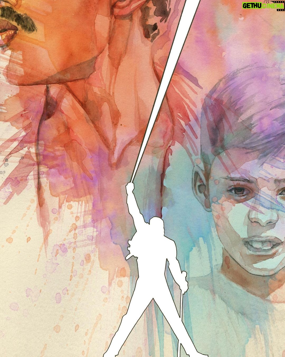 David Mack Instagram - It's #FreddieMercury #Birthday! My prints of #Mercury at @gallerynucleus here: https://www.gallerynucleus.com/artists/david_mack?category=prints & you can order my cover to the new #Freddie #GraphicNovel. @z2comics Thanks for the incredible love at @dragoncon ATLANTA! A record-breaking show! I will be SIGNING at: @baltimorecomiccon ! THIS WEEK! @RoseCityCC! PORTLAND @nycomiccon NEW YORK #SanFrancisco Expo! SF BAY AREA @collectors_paradise @braveandboldart TOKYO JAPAN @TokyoComicCon #Japan! Thanks for the incredible orders on THE MARVEL ART OF DAVID MACK book! Can still order it at LINK in my BIO @clover_press Find prints & originals of my work at @KirbysComicArt & if you want CGC signings of my work but can't make it to a convention, @cgcsignatureseries is offering my Signature & REMARQUES on books now through Sept 29. @cgccomics My creation of MARVEL Studios #ECHO JANUARY on Disney+ Thanks all of you who have supported my books & work over the years! Can you believe it's 25 years since I first created ECHO on my first work at MARVEL as WRITER for #Daredevil? And 30 years since my first KABUKI story! (Which is what got me the offer to start writing Daredevil at Marvel. All my KABUKI books at @DarkHorseComics. Including our creator-owned series called COVER with @brianmbendis , inspired by my overseas work for the US State Dept. Updates on KABUKI soon!