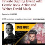 David Mack Instagram - It's #FreddieMercury #Birthday! My prints of #Mercury at @gallerynucleus here: https://www.gallerynucleus.com/artists/david_mack?category=prints & you can order my cover to the new #Freddie #GraphicNovel. @z2comics Thanks for the incredible love at @dragoncon ATLANTA! A record-breaking show! I will be SIGNING at: @baltimorecomiccon ! THIS WEEK! @RoseCityCC! PORTLAND @nycomiccon NEW YORK #SanFrancisco Expo! SF BAY AREA @collectors_paradise @braveandboldart TOKYO JAPAN @TokyoComicCon #Japan! Thanks for the incredible orders on THE MARVEL ART OF DAVID MACK book! Can still order it at LINK in my BIO @clover_press Find prints & originals of my work at @KirbysComicArt & if you want CGC signings of my work but can't make it to a convention, @cgcsignatureseries is offering my Signature & REMARQUES on books now through Sept 29. @cgccomics My creation of MARVEL Studios #ECHO JANUARY on Disney+ Thanks all of you who have supported my books & work over the years! Can you believe it's 25 years since I first created ECHO on my first work at MARVEL as WRITER for #Daredevil? And 30 years since my first KABUKI story! (Which is what got me the offer to start writing Daredevil at Marvel. All my KABUKI books at @DarkHorseComics. Including our creator-owned series called COVER with @brianmbendis , inspired by my overseas work for the US State Dept. Updates on KABUKI soon!