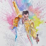 David Mack Instagram - It's #FreddieMercury #Birthday! My prints of #Mercury at @gallerynucleus here: https://www.gallerynucleus.com/artists/david_mack?category=prints & you can order my cover to the new #Freddie #GraphicNovel. @z2comics Thanks for the incredible love at @dragoncon ATLANTA! A record-breaking show! I will be SIGNING at: @baltimorecomiccon ! THIS WEEK! @RoseCityCC! PORTLAND @nycomiccon NEW YORK #SanFrancisco Expo! SF BAY AREA @collectors_paradise @braveandboldart TOKYO JAPAN @TokyoComicCon #Japan! Thanks for the incredible orders on THE MARVEL ART OF DAVID MACK book! Can still order it at LINK in my BIO @clover_press Find prints & originals of my work at @KirbysComicArt & if you want CGC signings of my work but can't make it to a convention, @cgcsignatureseries is offering my Signature & REMARQUES on books now through Sept 29. @cgccomics My creation of MARVEL Studios #ECHO JANUARY on Disney+ Thanks all of you who have supported my books & work over the years! Can you believe it's 25 years since I first created ECHO on my first work at MARVEL as WRITER for #Daredevil? And 30 years since my first KABUKI story! (Which is what got me the offer to start writing Daredevil at Marvel. All my KABUKI books at @DarkHorseComics. Including our creator-owned series called COVER with @brianmbendis , inspired by my overseas work for the US State Dept. Updates on KABUKI soon!