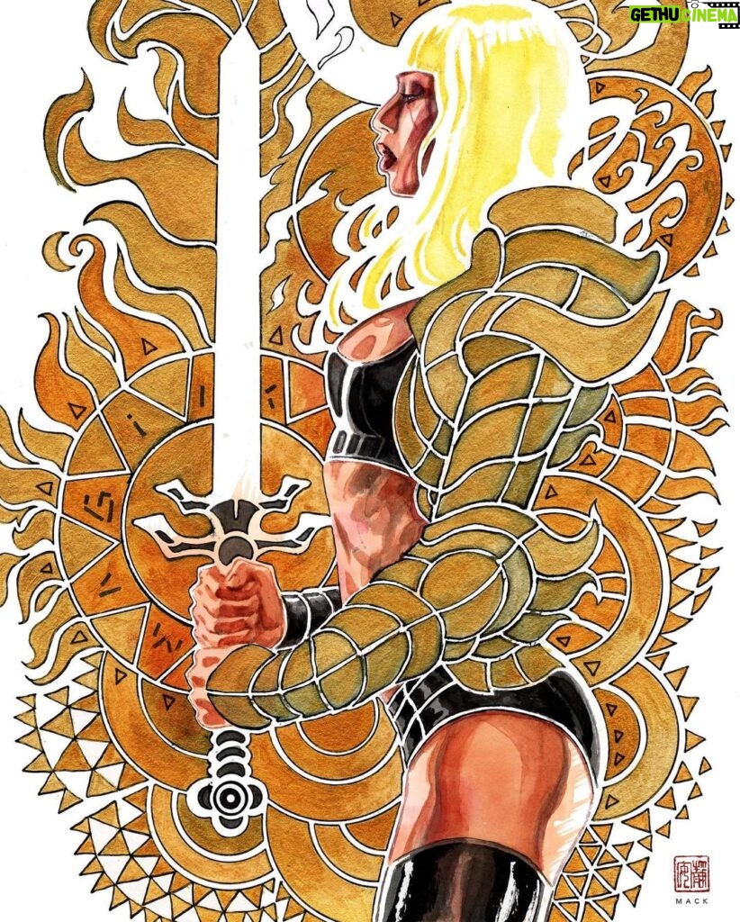 David Mack Instagram - #Magik. New art in THE MARVEL ART OF DAVID MACK I am donating art & signed prints to raise funds to help the people of #MAUI #Hawaii. At the @otherrealmsltd fundraiser event this Sat Aug 19. (info at pic included here & on their pg.) I will be SIGNING at: @dragoncon ATLANTA @baltimorecomiccon ! BALTIMORE @RoseCityCC! PORTLAND @nycomiccon NEW YORK #SanFrancisco Expo! SF BAY AREA @braveandboldart TOKYO JAPAN @TokyoComicCon #Japan! Thanks for the incredible orders on THE MARVEL ART OF DAVID MACK book! Can still order it at LINK in my BIO @clover_press Find prints & originals of my work at @KirbysComicArt & if you want CGC signings of my work but can't make it to a convention, @cgcsignatureseries is offering my Signature & REMARQUES on books now through Sept 29. My creation of MARVEL Studios #ECHO Nov 29 on Disney+ Thanks all of you who have supported my books & work over the years!