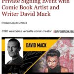 David Mack Instagram - #Magik. New art in THE MARVEL ART OF DAVID MACK I am donating art & signed prints to raise funds to help the people of #MAUI #Hawaii. At the @otherrealmsltd fundraiser event this Sat Aug 19. (info at pic included here & on their pg.) I will be SIGNING at: @dragoncon ATLANTA @baltimorecomiccon ! BALTIMORE @RoseCityCC! PORTLAND @nycomiccon NEW YORK #SanFrancisco Expo! SF BAY AREA @braveandboldart TOKYO JAPAN @TokyoComicCon #Japan! Thanks for the incredible orders on THE MARVEL ART OF DAVID MACK book! Can still order it at LINK in my BIO @clover_press Find prints & originals of my work at @KirbysComicArt & if you want CGC signings of my work but can't make it to a convention, @cgcsignatureseries is offering my Signature & REMARQUES on books now through Sept 29. My creation of MARVEL Studios #ECHO Nov 29 on Disney+ Thanks all of you who have supported my books & work over the years!