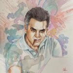David Mack Instagram - Happy Birthday #JackKirby! #JackKingKirby You may remember scenes in our creator-owned book called: #COVER on #Kirby. @BrianMBendis I've been hanging up my own collection of original KIRBY art this past year to brighten the days. My #Watercolor of the #King. I will be SIGNING at: @dragoncon ATLANTA @baltimorecomiccon ! BALTIMORE @RoseCityCC! PORTLAND @nycomiccon NEW YORK #SanFrancisco Expo! SF BAY AREA @braveandboldart TOKYO JAPAN @TokyoComicCon #Japan! Thanks for the incredible orders on THE MARVEL ART OF DAVID MACK book! Can still order it at LINK in my BIO @clover_press Find prints & originals of my work at @KirbysComicArt & if you want CGC signings of my work but can't make it to a convention, @cgcsignatureseries is offering my Signature & REMARQUES on books now through Sept 29. My creation of MARVEL Studios #ECHO Nov 29 on Disney+ Thanks all of you who have supported my books & work over the years! 2d