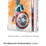 David Mack Instagram - This is LIVE NOW! LINK in my BIO! THE MARVEL ART OF DAVID MACK prestige coffee table book featuring 3 decades of my work at Marvel, including my covers, interior art, work on TV & film like The Winter Soldier Film & Jessica Jones main titles, my creation of the character ECHO, writing & art on Daredevil & more! Introduction by @vincentdonofrio , afterword by @brianmbendis . Offers Limited Edition PRINTS, Portfolio, & ORIGINAL ART! The MARVEL ART of DAVID MACK & The MARVEL ART of ALEX MALEEV Please support our books here. @clover_press