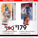 David Mack Instagram - This is LIVE NOW! LINK in my BIO! THE MARVEL ART OF DAVID MACK prestige coffee table book featuring 3 decades of my work at Marvel, including my covers, interior art, work on TV & film like The Winter Soldier Film & Jessica Jones main titles, my creation of the character ECHO, writing & art on Daredevil & more! Introduction by @vincentdonofrio , afterword by @brianmbendis . Offers Limited Edition PRINTS, Portfolio, & ORIGINAL ART! The MARVEL ART of DAVID MACK & The MARVEL ART of ALEX MALEEV Please support our books here. @clover_press