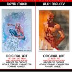 David Mack Instagram - This is LIVE NOW! LINK in my BIO! THE MARVEL ART OF DAVID MACK prestige coffee table book featuring 3 decades of my work at Marvel, including my covers, interior art, work on TV & film like The Winter Soldier Film & Jessica Jones main titles, my creation of the character ECHO, writing & art on Daredevil & more! Introduction by @vincentdonofrio , afterword by @brianmbendis . Offers Limited Edition PRINTS, Portfolio, & ORIGINAL ART! The MARVEL ART of DAVID MACK & The MARVEL ART of ALEX MALEEV Please support our books here. @clover_press