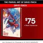 David Mack Instagram - This is LIVE NOW! LINK in my BIO! THE MARVEL ART OF DAVID MACK prestige coffee table book featuring 3 decades of my work at Marvel, including my covers, interior art, work on TV & film like The Winter Soldier Film & Jessica Jones main titles, my creation of the character ECHO, writing & art on Daredevil & more! Introduction by @vincentdonofrio , afterword by @brianmbendis . Offers Limited Edition PRINTS, Portfolio, & ORIGINAL ART! The MARVEL ART of DAVID MACK & The MARVEL ART of ALEX MALEEV Please support our books here. @clover_press