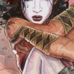 David Mack Instagram - Out TODAY: My KABUKI cover to @NinjaFUNK! Ask your comic shop! From @ThatSpiderManBooth @whatnotcomics . @ComicKairi modeling as KABUKI on the cover & in the cameo inside! THE MARVEL ART OF DAVID MACK -- LINK in BIO! Includes all my eras at MARVEL... including the KABUKI era when KABUKI was published at MARVEL! So you will get my favorite KABUKI covers & interiors from that era of my work at MARVEL as well as all the others! 3 decades of my MARVEL art, covers, TV & film, #WinterSoldier Film titles & #JessicaJones titles, creating ECHO, writing/art on Daredevil! Here: https://www.kickstarter.com/projects/cloverpressart/the-marvel-art-of-david-mack-and-alex-maleev2-deluxe-books?ref=ehlf0p Thanks so much for the incredible reaction & support of THE MARVEL ART OF DAVID MACK! From @CloverPress Only one week left to get the book & portfolio, & original art offered! SIGNED books offered still but close to sold out! ALSO out TODAY: My cover of #Daredevil & Echo! FROM: @TabBep @bep @b_earlwriter @philnoto