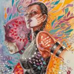 David Mack Instagram - My creation of ECHO on MARVEL STUDIOS - DISNEY+ Nov 29. 25 yrs since I first wrote/created her in #Daredevil! w artists #JoeQuesada & #JimmyPalmiotti #RichardIsanove Excited to see @AlaquaCox return as #MayaLopez! All episodes drop at once. Excited to see @VincentDonofrio & @CharlieCox Thanks to @BRIANMBENDIS for texting me the link:) THE MARVEL ART OF DAVID MACK book goes live to order in May!- Sign up for notification here: https://www.kickstarter.com/projects/cloverpressart/the-marvel-art-of-david-mack-and-alex-maleev2-deluxe-books?ref=8ea8we Link in my BIO! THE MARVEL ART OF DAVID MACK prestige coffee table book featuring 3 decades of my work at Marvel, including my covers, interior art, work on tv & film like The Winter Soldier Film & #JessicaJones main titles (that I got an #EMMYnomination for), my creation of the character #ECHO aka #MayaLopez, writing & art on #Daredevil & more! Introduction by @vincentdonofrio, afterword by @brianmbendis . @clover_press There will be an exclusive cover offered at the link above. Also offered, limited edition portfolios, signed & remarqued books! And more. "This month in #comicbook history: May 1999 saw the first cover of Maya Lopez aka Echo in #Daredevil#10" The story I wrote on my first work at Marvel. 25 years of MARVEL work in this book! Covers, interiors, TV, Film, & starting as writer on #Daredevil in this story. Also includes lots of NEW MARVEL work! including personal works & commissions. Find my original art & prints & #ECHO art at @KirbysComicArt