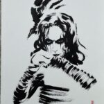David Mack Instagram - It is #BrandonLee's #Birthday today, In honor, I made 5 #Brush & #Ink drawings of him as The #CROW. here: https://kirbyscomicartshop.com/collections/david-mack They are available today. At @KirbysComicArt Link in my BIO My new art book: THE MARVEL ART OF DAVID MACK out soon from @CLoverpress I'm signing at @emeraldcitycon #Seattle. DC for @AwesomeCon, & @WonderCon in March. With ORIGINAL ART My creation of ECHO is #1 on Disney+ & Hulu MARVEL Assembled: The Making of ECHO on Disney+ now. I was interviewed with @VincentDOnofrio about #ECHO & #Daredevil. Interview out now. In my story I shared the interview of @AlaquaCox on the Tonight show! I taught at the School for the Deaf in Africa, Asia, & Europe, in my work for the US State Dept, and the students love Echo all around the world. And now to see Echo embraced so personally here & on mainstream TV is moving. A heartfelt thank you to the cast & creators of the ECHO @Disney+ series, @AlaquaCox @sydneyfreeland @mariondayre @zahnmcclarnon @shoshannah7 #DarnellBesaw & all that I met & have yet to meet, for putting such heartfelt effort & thoughtfulness into this story & character & world. Sharing my watercolor art in honor of ECHO, including young Maya played by Darnell Besaw, Video at the ECHO premiere with the cast & creators. Legendary @VincentDOnofrio graciously telling the press that I created Echo & helped with his Kingpin performance on #Daredevil. Wonderful to view the Echo series with my co-creator & collaborators on that first story, @JoeQuesada, & @JimmyPalmiotti, (who also hired me to write Daredevil back then- 25 years ago, & on) & editor Nanci Q, @AmandaConner, & @ComicKairi, who filmed this moment & so many other photos & videos I will share with you here. I hope you enjoy the ECHO show. You can find my original art work at @KirbysComicArt