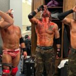 David Michael Harwood Instagram - One year ago, today, we the had the greatest match of our career. To me, it encapsulates everything FTR has represented; emotion. We couldn’t have achieved that without having our equals there to bring that emotion out of us. The story going into this match proves that, whatever you believe, there HAS to be something bigger than us out there. This night, we all 4 sat in the locker room, no one around, bloody from head to toe, each with a tequila in our hand, talking about the end of this rivalry. How we’ll never experience anything like this again. How all four of us, from now until forever, would be connected; and we were ok with that. How years from now, decades from now, we’d be traveling to conventions and meet & greets just to talk about this rivalry and THIS ONE MATCH in particular. Then it all changed. The picture of Jay, the intensity on his face, a chain wrapped around my mouth, the emotion in Paul, Cash desperately doing everything in his power, even if it means losing, to save his best friend from death while Mark is using every last ounce of energy in his body to block him, is the greatest snapshot of my career. Everyone that had a hand in this match & this moment, from Tony, The Briscoes, Cash, Paul, Posey, the camera men, the producers, I can’t thank you enough for what you’ve given me, my career, and my life.