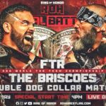 David Michael Harwood Instagram - One year ago, today, we the had the greatest match of our career. To me, it encapsulates everything FTR has represented; emotion. We couldn’t have achieved that without having our equals there to bring that emotion out of us. The story going into this match proves that, whatever you believe, there HAS to be something bigger than us out there. This night, we all 4 sat in the locker room, no one around, bloody from head to toe, each with a tequila in our hand, talking about the end of this rivalry. How we’ll never experience anything like this again. How all four of us, from now until forever, would be connected; and we were ok with that. How years from now, decades from now, we’d be traveling to conventions and meet & greets just to talk about this rivalry and THIS ONE MATCH in particular. Then it all changed. The picture of Jay, the intensity on his face, a chain wrapped around my mouth, the emotion in Paul, Cash desperately doing everything in his power, even if it means losing, to save his best friend from death while Mark is using every last ounce of energy in his body to block him, is the greatest snapshot of my career. Everyone that had a hand in this match & this moment, from Tony, The Briscoes, Cash, Paul, Posey, the camera men, the producers, I can’t thank you enough for what you’ve given me, my career, and my life.
