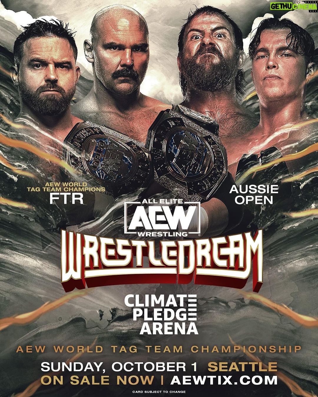 David Michael Harwood Instagram - TONIGHT #AEWCollision TOMORROW #AEWWrestleDream MONDAY #DAXSoreAsHell