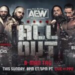 David Michael Harwood Instagram - Saturday. #AEWCollision Sunday. #AEWALLOUT