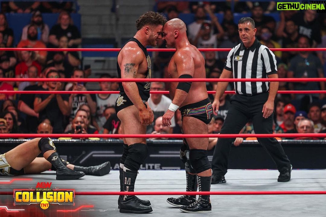 David Michael Harwood Instagram - About last night… #AEWCollision