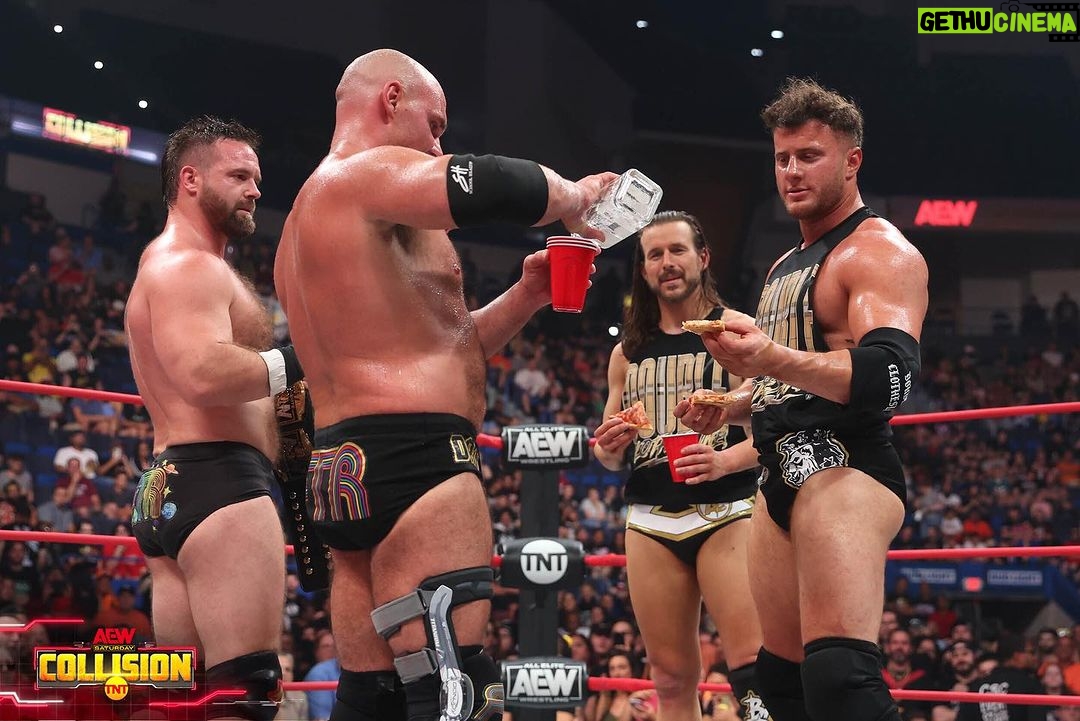 David Michael Harwood Instagram - About last night… #AEWCollision