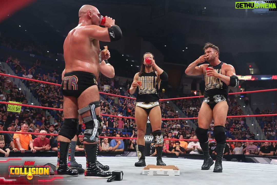 David Michael Harwood Instagram - About last night… #AEWCollision