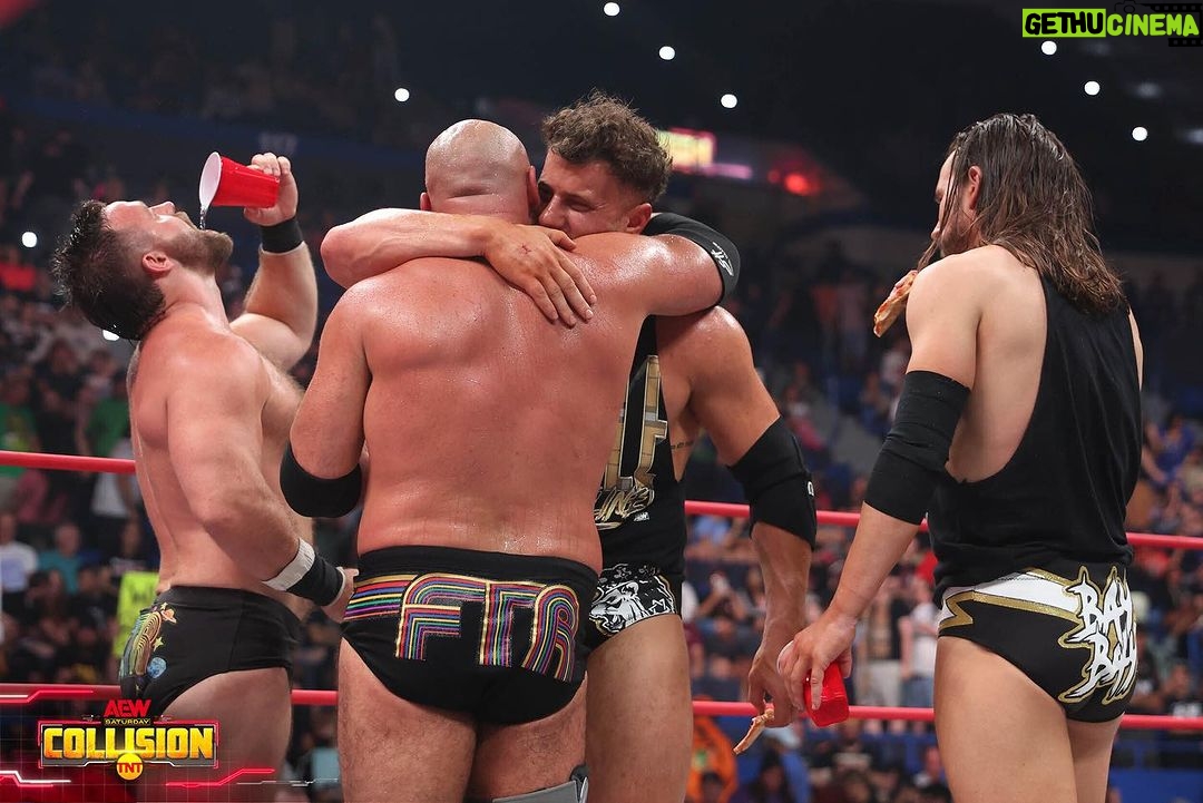 David Michael Harwood Instagram - About last night… #AEWCollision
