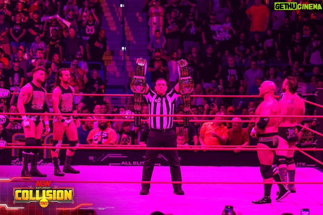 David Michael Harwood Instagram - About last night… #AEWCollision