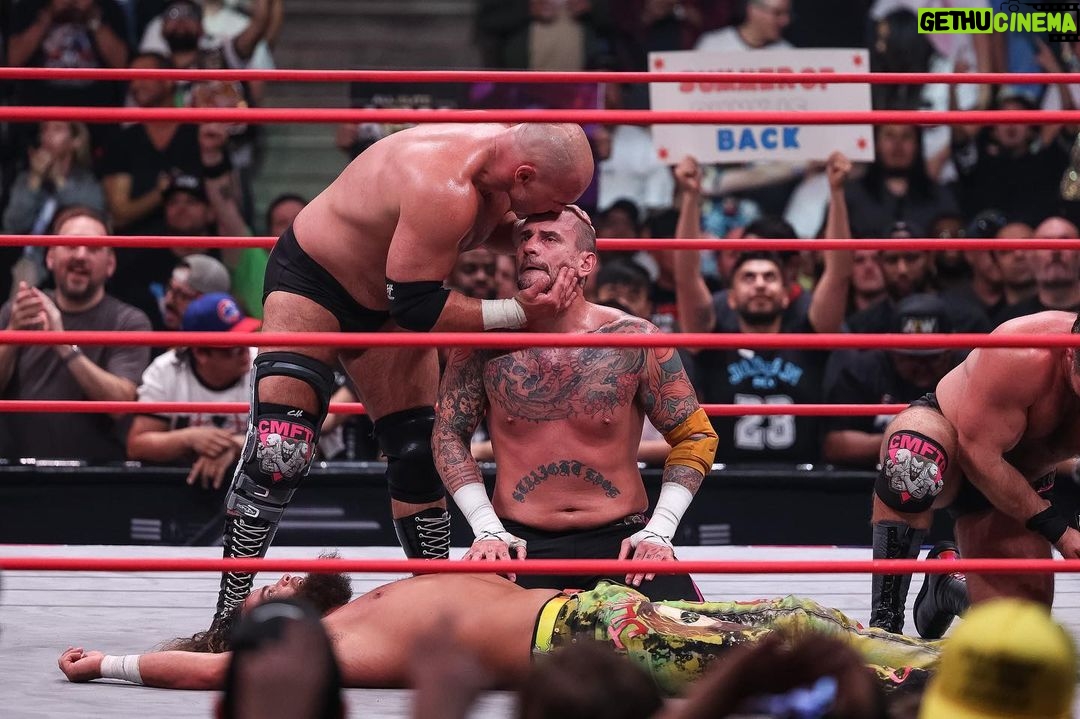 David Michael Harwood Instagram - In the world of Professional Wrestling, it’s all about making people feel. Emotion, drama, passion, and a lot physicality. This past Saturday night on Collision was one of the top moments in my 19 year career. . Now we build. Saturday Nights will be destination TV for professional wrestling fans. LFG. . #AEWCollision #CMFTR