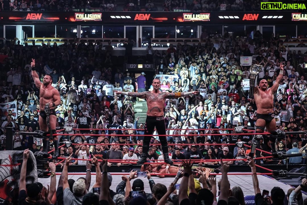 David Michael Harwood Instagram - In the world of Professional Wrestling, it’s all about making people feel. Emotion, drama, passion, and a lot physicality. This past Saturday night on Collision was one of the top moments in my 19 year career. . Now we build. Saturday Nights will be destination TV for professional wrestling fans. LFG. . #AEWCollision #CMFTR