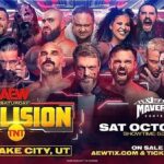 David Michael Harwood Instagram - Salt Lake City, Utah! 10/7. Tell John Stockton I’m the new PG in town! Rated R Superstar, FTR, Bullet Club Gold, Darby, Samoa Joe, House Of Black, Miro, Hobbs, LFG. #AEWCollision