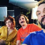 David Mora Instagram – Mon nouveau « meilleur copain d’enfance » ! @nicolazmartino  Super mec super acteur. Bientôt sur vos écrans ! 😜 @scenes_de_menages_ @m6officiel