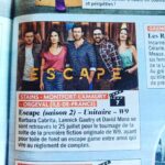 David Mora Instagram - Dernier jour de tournage ! Hâte de vous faire découvrir ça 😉 #escape @w9officiel Stains, Seine-Saint-Denis