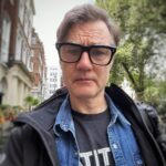 David Morrissey Instagram – The perils of wearing my Latitude T shirt! 🙄
