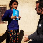 David Morrissey Instagram - No matter how old you are, you're always learning. When I visited Pakistan with @Refugees I met many people who were forced to flee Afghanistan. One thing that united them was how education gave them hope away from home — whether it was simply being able to go to school or learning new skills in the dress-making workshops run by UNHCR. This #WorldRefugeeDay, I just wanted to take a moment to say that refugees everywhere must get the chance to learn and grow. It’s one way we can help communities thrive for everyone. ©️ UNHCR/Andy Hall @UNRefugeesUK