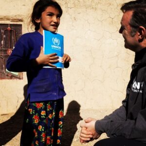 David Morrissey Instagram - No matter how old you are, you're always learning.
 
When I visited Pakistan with @Refugees I met many people who were forced to flee Afghanistan. One thing that united them was how education gave them hope away from home — whether it was simply being able to go to school or learning new skills in the dress-making workshops run by UNHCR.
 
This #WorldRefugeeDay, I just wanted to take a moment to say that refugees everywhere must get the chance to learn and grow. It’s one way we can help communities thrive for everyone.
 
©️ UNHCR/Andy Hall @UNRefugeesUK