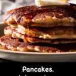 David Schwimmer Instagram - Long Table Pancakes. The best damn pancakes and waffles I've ever had. I’m not an investor, I have nothing to gain here. Samuel & Lindsey are two friends from Chicago who fell in love during a production of LOOKINGGLASS ALICE. She was an acrobatic, gravity-defying Alice (in Wonderland). He was her sweet and humbled White Knight. Off stage, Samuel won Lindsey's heart when he created a new kind of pancake for her, using his secret ingredient: Popcorn Flour. A nutrient dense, whole grain superfood — and the lightest flour on earth. They're protein packed and crazy good. Which is why I suggested he go on Shark Tank, and offered to join him if he made it through their intense application and vetting process! 10 months later… Here we are. Check us out tonight. @sharktankabc 8/7c on ABC, or stream on Hulu #pancakewatchparty “Best pancakes I’ve ever had.” - Mark Cuban - Kevin O’Leary - Barbara Corcoran - Lori Greiner @longtablepancakes @lookingglasstheatre