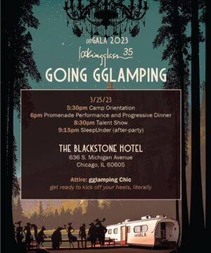 David Schwimmer Instagram - Glamping anyone?

@lookingglasstheatre unGala is back!!

Please join us for the lookingglass gglamping party Saturday night, and help raise CRITICAL funding for live, original theatre & arts education in Chicago!!

If you can’t make it in person, PLEASE consider donating at the link in my bio above!!!

We need your support! 🙏🏼

*Recipient of the 2011 Tony Award for Outstanding Regional Theatre

Design by @alvinthethird