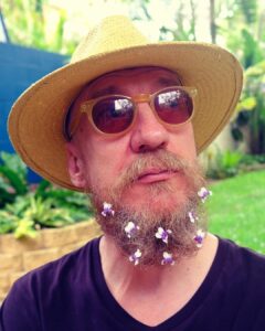 David Thewlis Instagram - Amusing things to do if you wake up with an unexpected beard (Part 1) Sydney, Australia