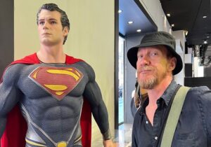 David Thewlis Instagram - Me and Mr Cavill out on the town celebrating the success of Enola Holmes 2. I suggested we should keep a low profile but he took no notice.