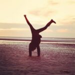 David Thewlis Instagram – Just so that awful skull picture isn’t the last post on this account, here is Hermine walking on the Blackpool sky
