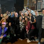 David Thewlis Instagram - Staying in influencer mode I’m urging you to see Get Up, Stand Up, the multi award winning West End Bob Marley musical directed by my dear old friend @clint_dyer_ . It’s a spectacular and moving experience. At one point I got so over excited I leapt onto the stage for this photo opportunity. There was a brief scuffle but the play managed to continue once I was escorted back to my seat. @getupstandupldn #GetUpStandUp