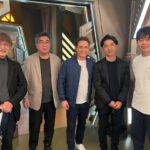 David Yost Instagram - It was such a huge honor to have the executives from @toei_animation come to the set of “Power Rangers: Cosmic Fury” while filming in New Zealand. I met Shin-Ichoiro Shirakura 30 years ago when we started “Mighty Morphin Power Rangers.” From L- R: Shin-Ichoiro Shirakura, Yasuhiko Nakajima, Takahito Ohmori, Gaku Yoshida Thanks to these gents for their continued support of Power Rangers! #powerrangers #mightymorphinpowerrangers #blueranger #cosmicfury #toeianimation #newzealand Auckland, New Zealand