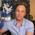 David Yost Instagram – TESTING TESTING TESTING out my new phone for IG Lives. 🤓 Did some shoutouts & answered some questions. 
#powerrangers #blueranger #mmpr #affirmative #affirmyourself #quantumcontinuum Hollywood, California